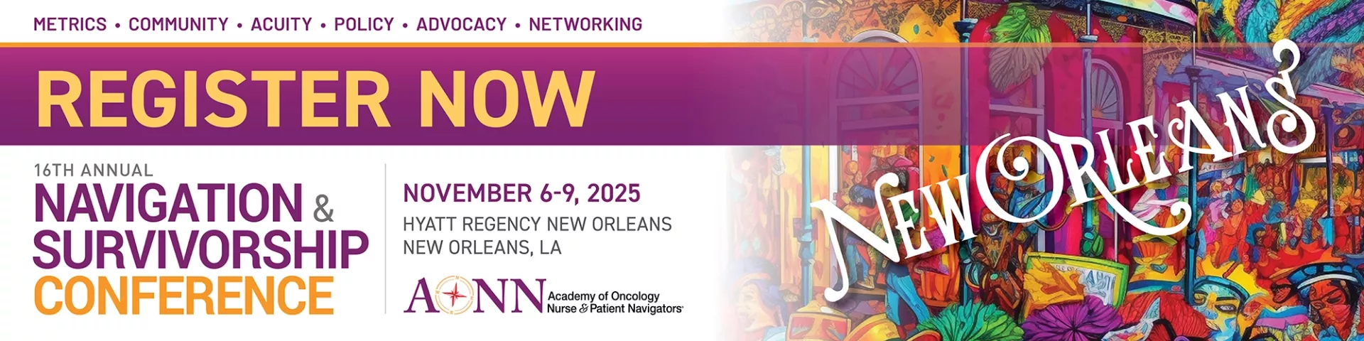 AONN+ 16th Annual Navigation & Survivorship Conference