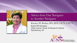 Kristen Beeker's Advice from one Navigator to another Navigator
