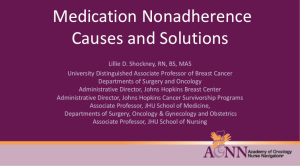 Medication Nonadherence: Causes and Solutions