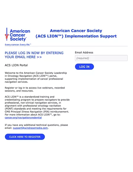 View Recorded Sessions Hosted by the American Cancer Society